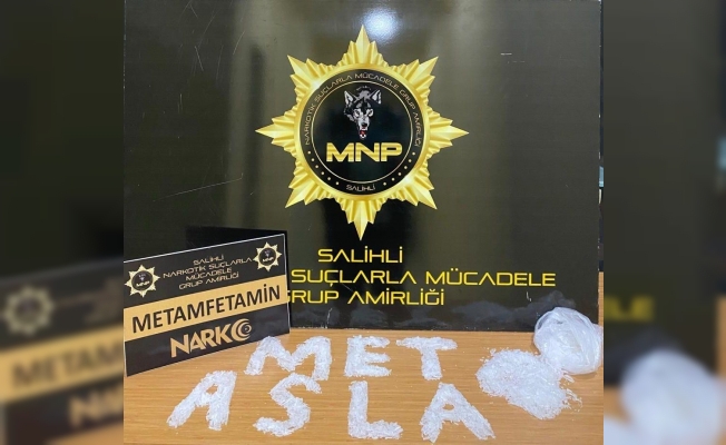 Salihli’de 300 gram metamfetamin ele geçirildi