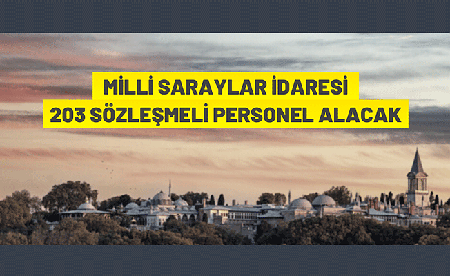 Sözleşmeli personel alım ilanı