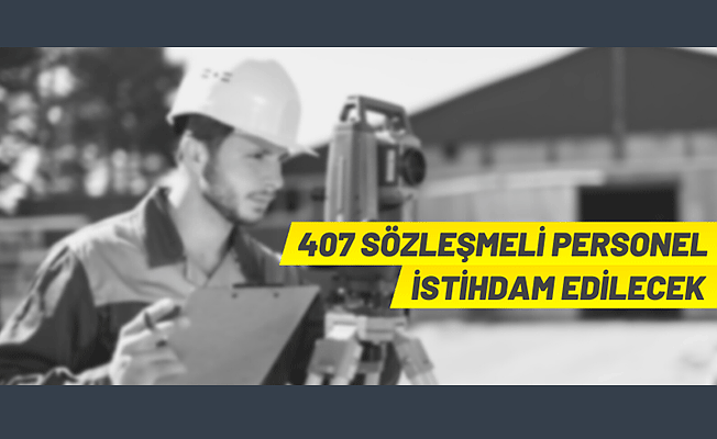 Sözleşmeli personel alım ilanı