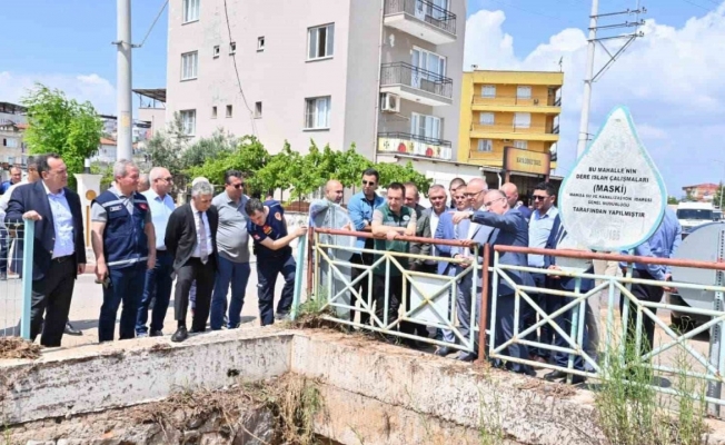 Başkan Ergün, Akhisar’daki çalışmaları yakından takip ediyor