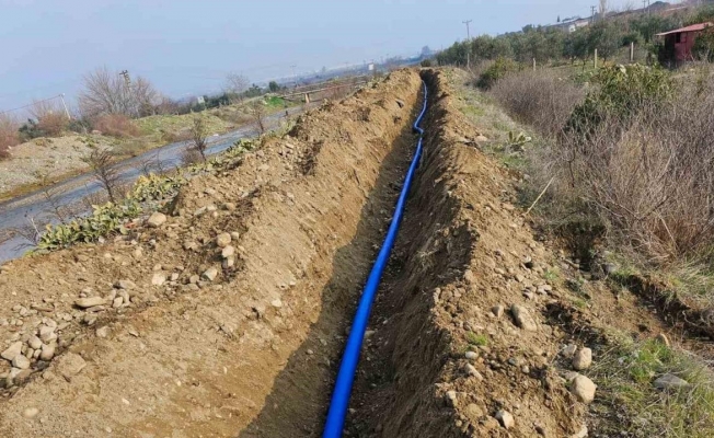 Salihli’de 700 metrelik içme suyu hattı yenilendi