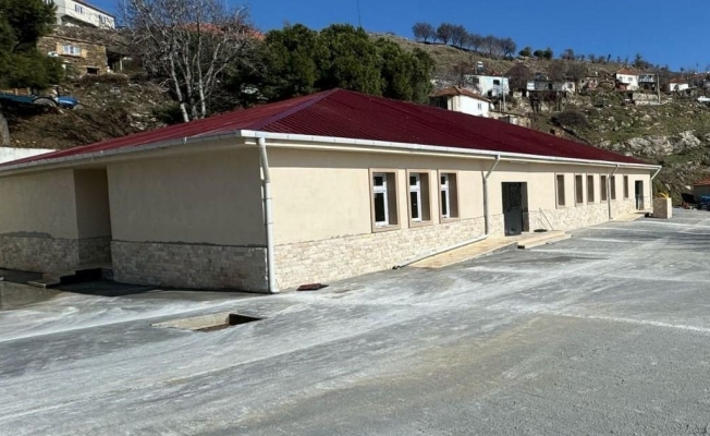 Şeyhdavutlar İlkokulunun inşaatı tamamlandı