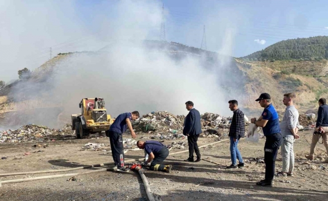 Alaşehir’de makilik yangını kontrol altına alındı