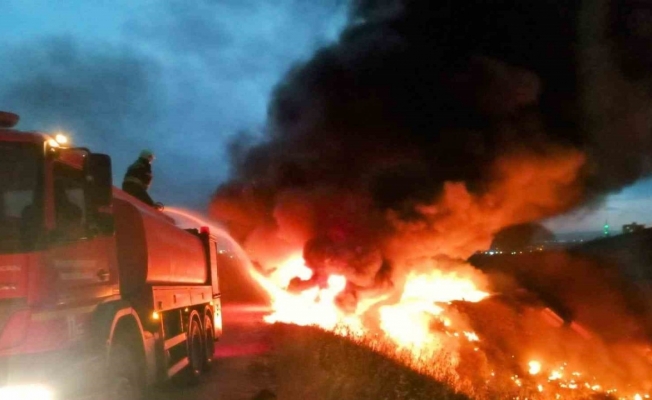 Manisa İtfaiyesi anız yangınlarına karşı uyardı