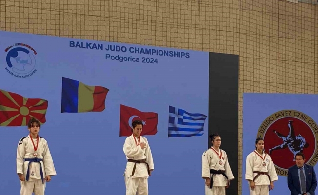 Manisalı judocu Fulya Ergen Balkan üçüncüsü oldu
