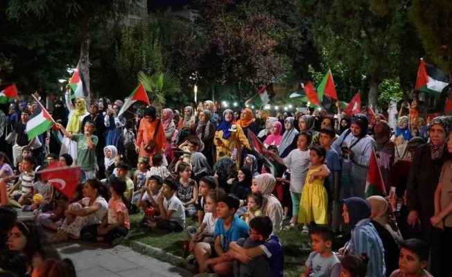 Manisalılar Gazze için bir araya geldi