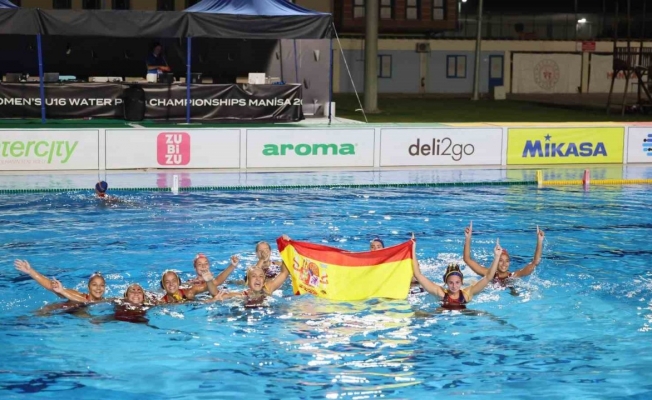U16 Kadınlar Dünya Sutopu Şampiyonası’nda İspanya şampiyon oldu