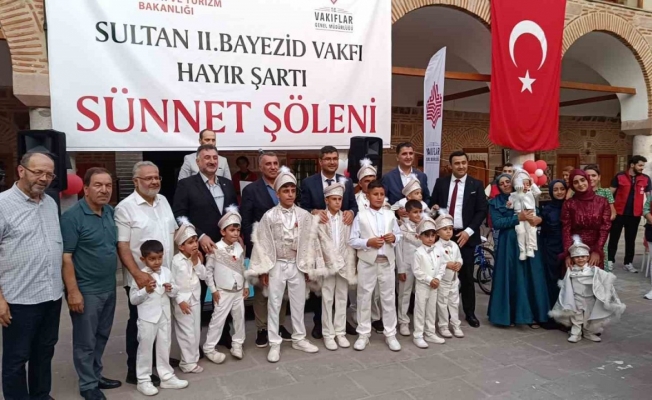 İkinci Beyazıt’ın 528 yıllık vakfı yaşatılıyor