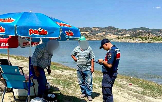 Manisa’da kaçak balıkçılara ceza