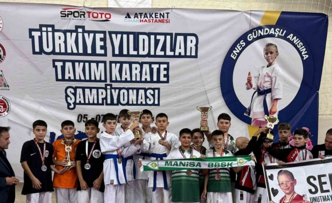 Manisa BBSK Karate Takımından bir 3’üncülük iki 5’incilik