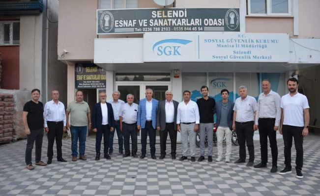 Salihli TSO,  Selendi’de esnafın nabzını tuttu