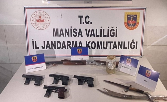 Manisa’da JASAT ekiplerinden uyuşturucu baskını