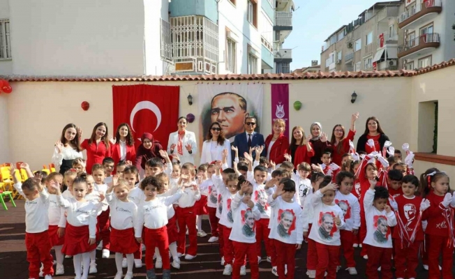 Şehzadeler’in miniklerinde cumhuriyet heyecanı