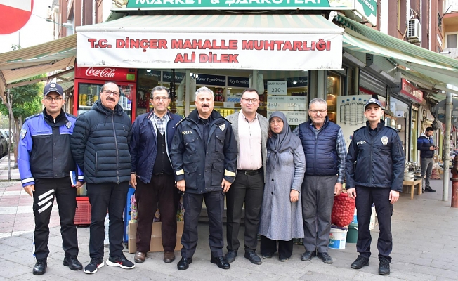 Emniyet Müdürü Aktaş'tan Dinçer Mahallesi ziyareti