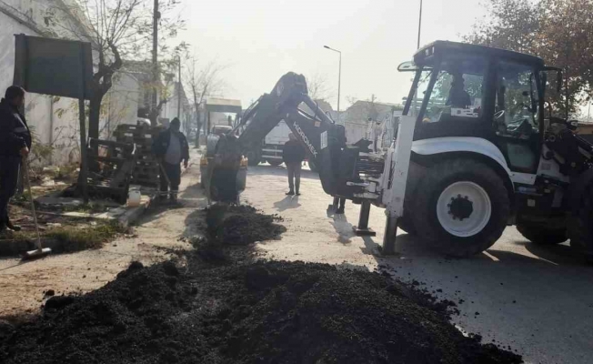 Küçük Sanayi Sitesinin yol kalitesi artıyor