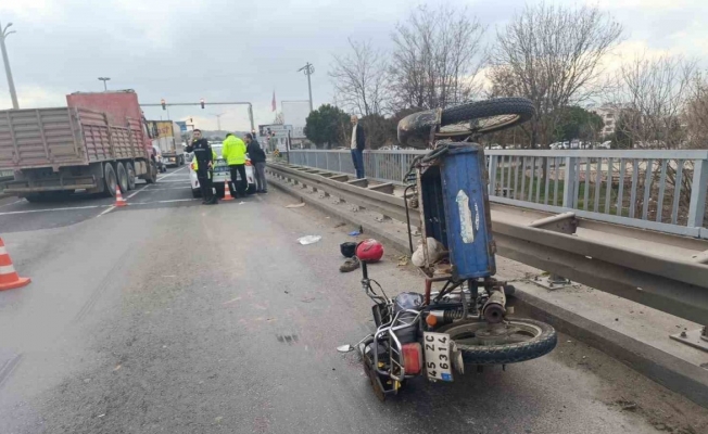 Turgutlu’da trafik kazası: 1 yaralı