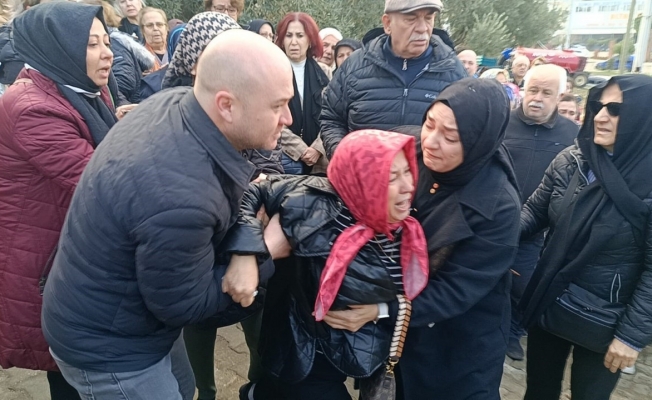 Otel yangınında ölen anne kızın helalliğinde gözyaşları sel oldu