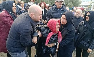 Otel yangınında ölen anne kızın helalliğinde gözyaşları sel oldu